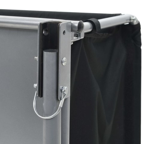  Przyczepa rowerowa, transportowa, 65 kg, czarno-żółta Lumarko!