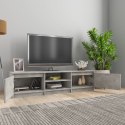  Szafka pod TV, betonowy szary, 140x40x35,5 cm, płyta wiórowa Lumarko!