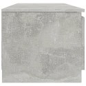  Szafka pod TV, betonowy szary, 140x40x35,5 cm, płyta wiórowa Lumarko!