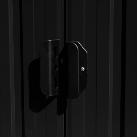  Szopa ogrodowa, 257 x 298 x 178 cm, metal, antracytowa Lumarko!