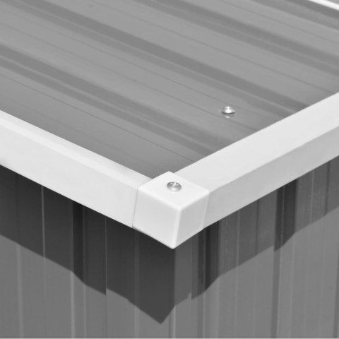  Szopa ogrodowa, 257 x 497 x 178 cm, metal, szara Lumarko!