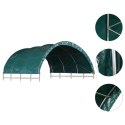  Namiot dla bydła, PVC, 3,7 x 3,7 m, zielony Lumarko!