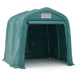  Namiot garażowy z PVC, 1,6 x 2,4 m, zielony Lumarko!