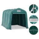  Namiot garażowy z PVC, 2,4 x 3,6 m, zielony Lumarko!