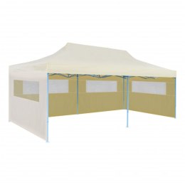 Lumarko Kremowy namiot imprezowy, rozkładany, 3 x 6 m