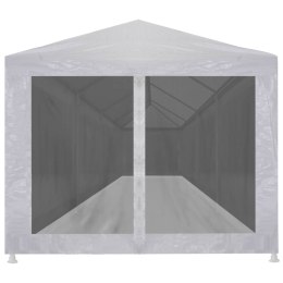  Namiot imprezowy z 10 siatkowymi ściankami, 12 x 3 m Lumarko!