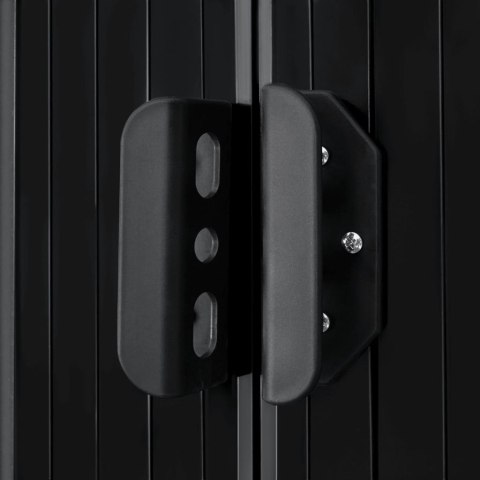  Szopa ogrodowa, antracytowa, stalowa, 257 x 205 x 178 cm Lumarko!