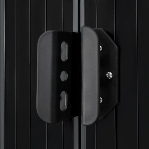  Szopa ogrodowa, antracytowa, stalowa Lumarko!