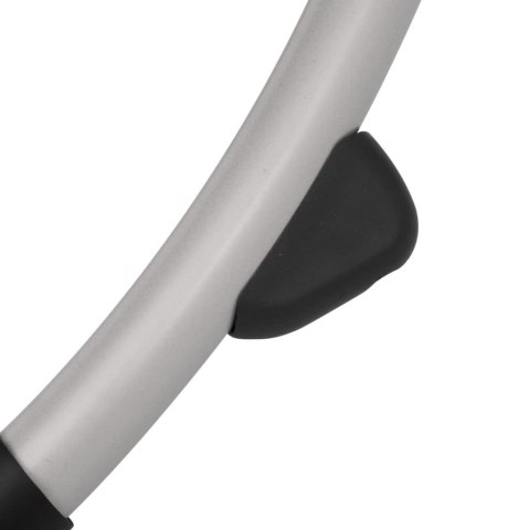  Leżak z geometryczną ramą stalowy, czarny i szary Lumarko!