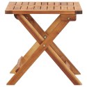  Składany stolik ogrodowy, 40x40x40 cm, lite drewno akacjowe Lumarko!