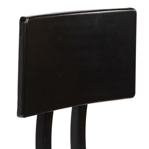  5-częściowy zestaw mebli barowych, czarny Lumarko!