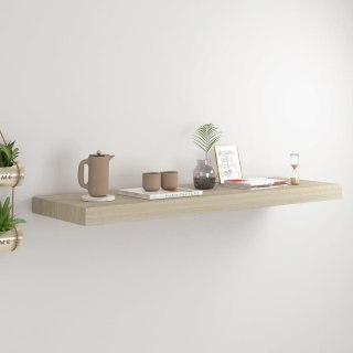  Półka ścienna, kolor dębowy, 80 x 23,5 x 3,8 cm, MDF Lumarko!