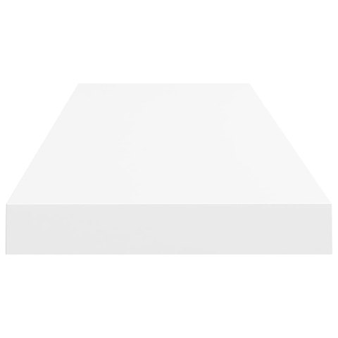  Półki ścienne, 2 szt, białe, 80x23,5x3,8 cm, MDF Lumarko!