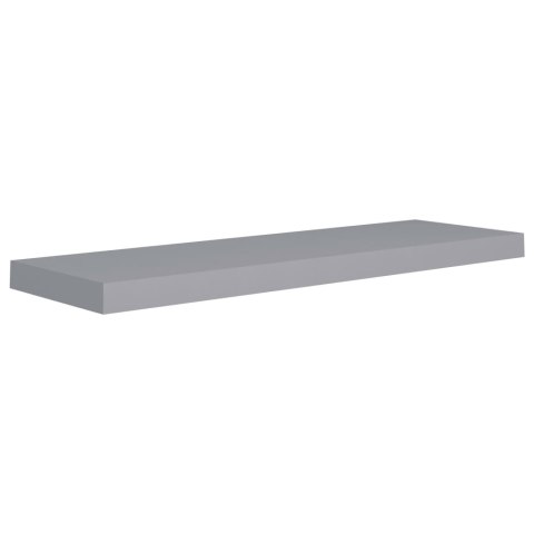  Półki ścienne, 4 szt, szare, 80 x 23,5 x 3,8 cm, MDF Lumarko!