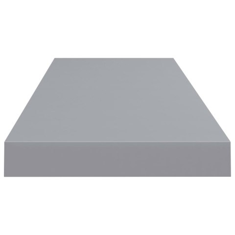  Półki ścienne, 4 szt, szare, 80 x 23,5 x 3,8 cm, MDF Lumarko!