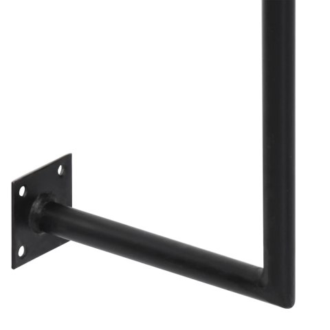  Biurko ścienne, 90 x 40 x 170 cm, lite drewno akacjowe Lumarko!