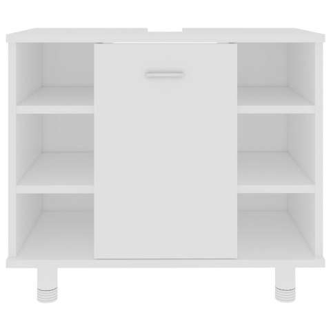  Szafka łazienkowa, biała, 60x32x53,5 cm, płyta wiórowa Lumarko!