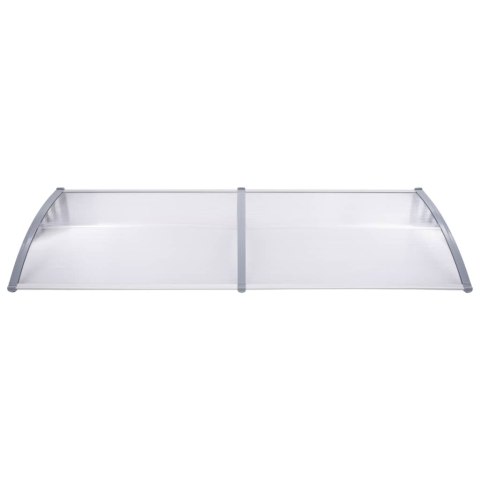  Daszek nad drzwi, szaro-przezroczysty, 240 x 80 cm, PC Lumarko!