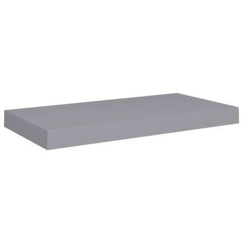  Półka ścienna, szara, 50 x 23 x 3,8 cm, MDF Lumarko!