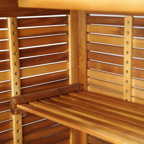  Stolik barowy, 110 x 50 x 105 cm, lite drewno akacjowe Lumarko!