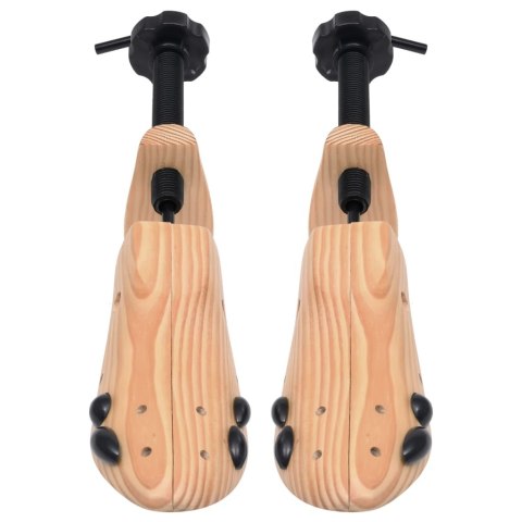  Prawidła do butów, 2 pary, rozmiar 41-46, lite drewno sosnowe Lumarko!