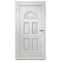 Drzwi wejściowe zewnętrzne, białe, 110 x 210 cm Lumarko!