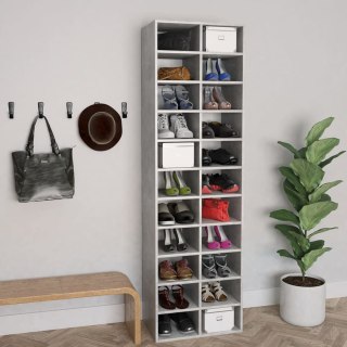  Szafka na buty, kolor betonowy szary, 54x34x183 cm Lumarko!