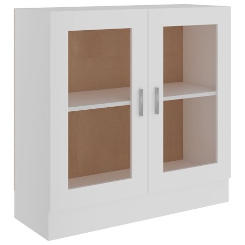  Witryna, biała, 82,5x30,5x80 cm, płyta wiórowa Lumarko!