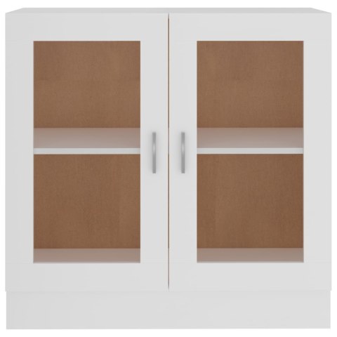  Witryna, biała, 82,5x30,5x80 cm, płyta wiórowa Lumarko!