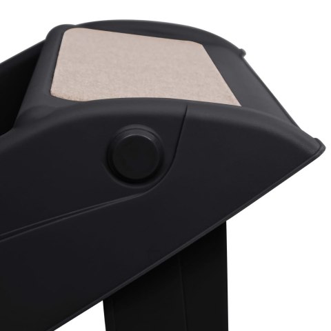  Składane schodki dla psa, czarne, 62 x 40 x 49,5 cm Lumarko!