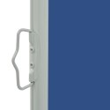  Zwijana markiza boczna na patio, 140 x 300 cm, niebieska Lumarko!
