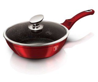  Patelnia Granitowa 24cm Berlinger Haus Red Metallic Line Bh-1259 Lumarko!