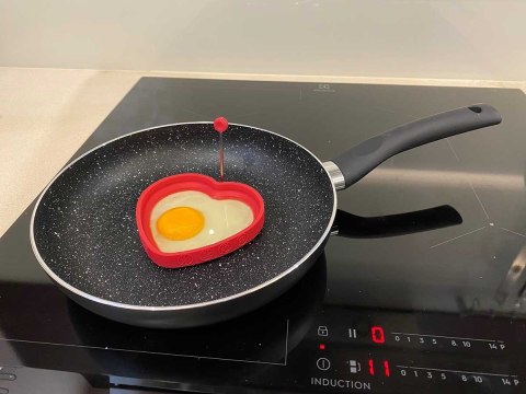  Patelnia Z Powłoką Marmurową Kinghoff Marmo 22cm Kh-3980 Lumarko!