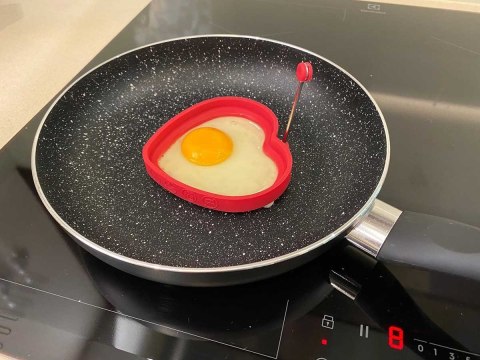  Patelnia Z Powłoką Marmurową Kinghoff Marmo 22cm Kh-3980 Lumarko!