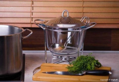  Podgrzewacz Żaroodporny Waza 4,1l Kinghoff Kh-1413 Lumarko!