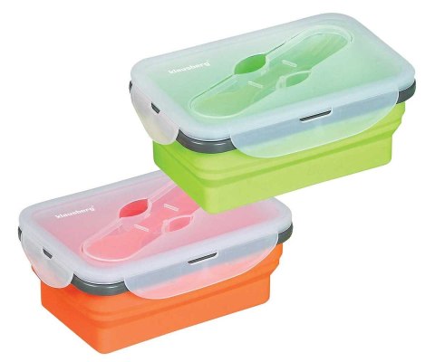  Silikonowy Składany Lunch Box Klausberg Kb-7021 Lumarko!