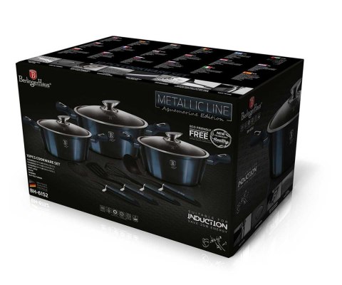  Zestaw Garnków Granitowych Berlingerhaus Aquamarine Bh-6152 Lumarko!