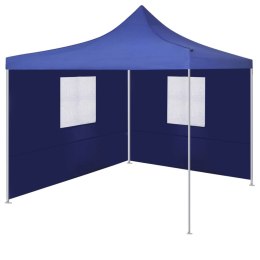  Rozkładany namiot z 2 ściankami, 3 x 3 m, niebieski Lumarko!
